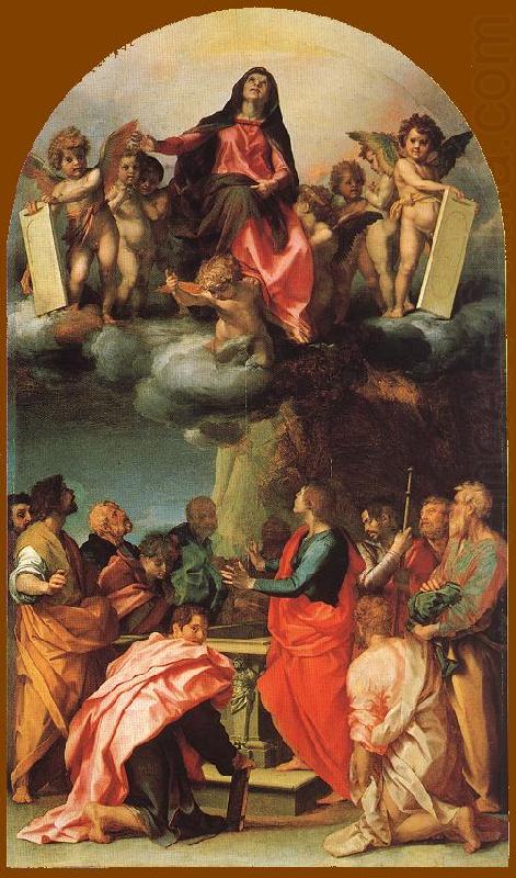 Assumption of the Virgin, Andrea del Castagno